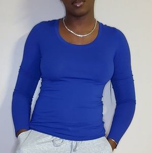 Long Sleeve Scoop Neck Shirt